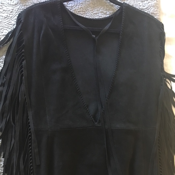 Saint Laurent suede dress NWOT - Picture 5 of 8
